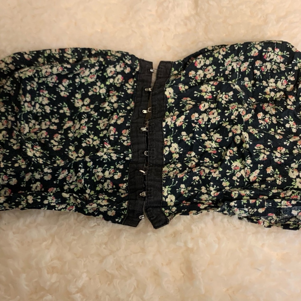 Urban Outfitters Sparkle & Fade Crop Top